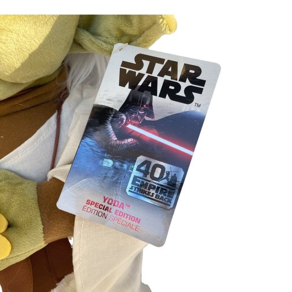 Disney Store Star Wars Empire Strikes Back Yoda 40th Anniversary Plush - Picture 5 of 6